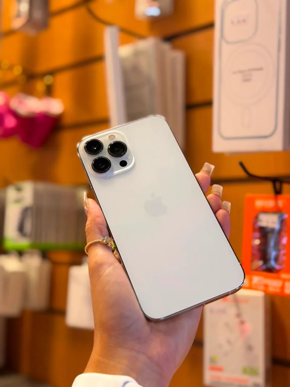 IPHONE 13 PRO MAX BRANCO SEMI 