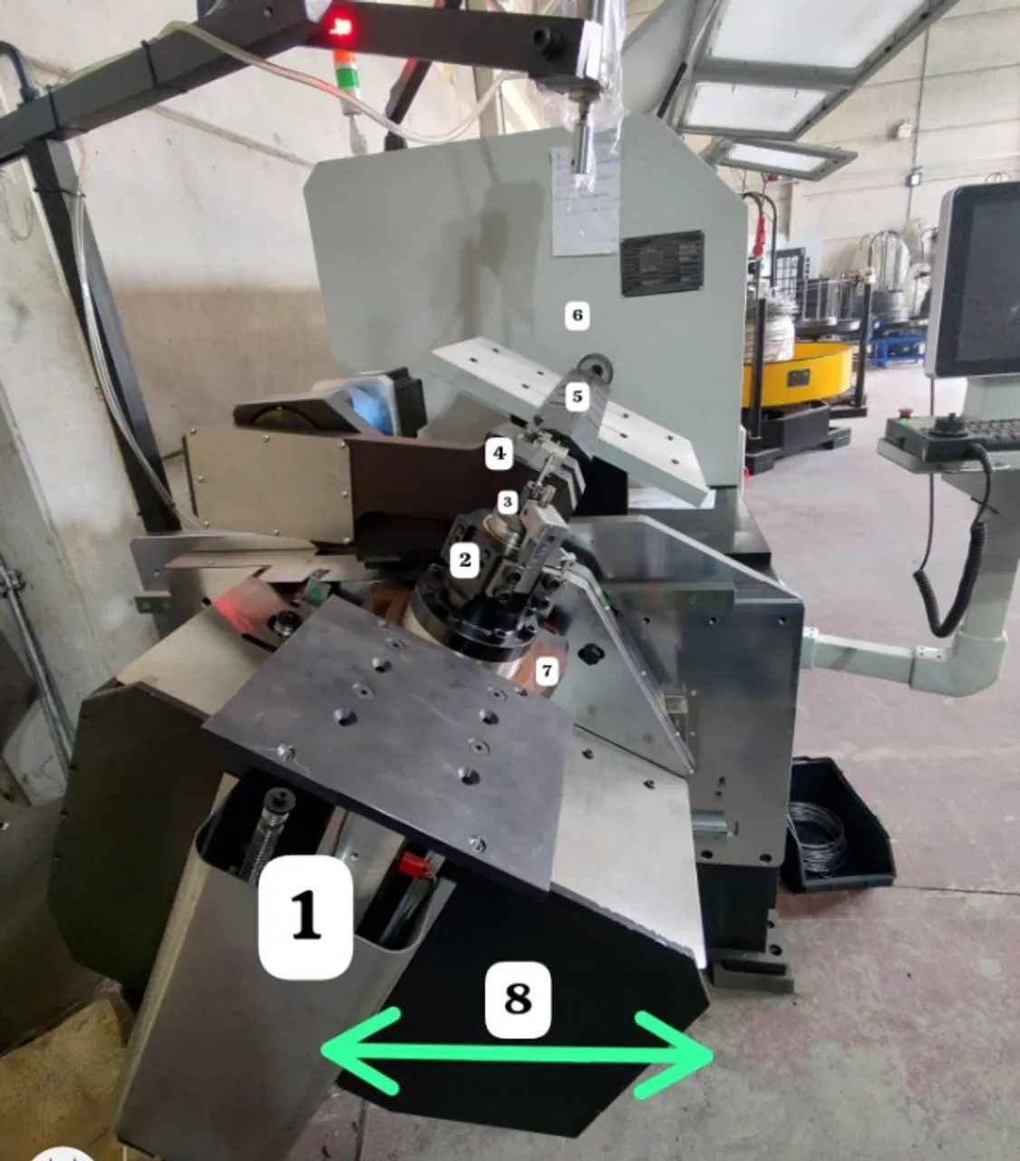 Vende-se Maquina Dobradeira de Arames CNC 7 7 Eixos CNC - Nova - Foto 2