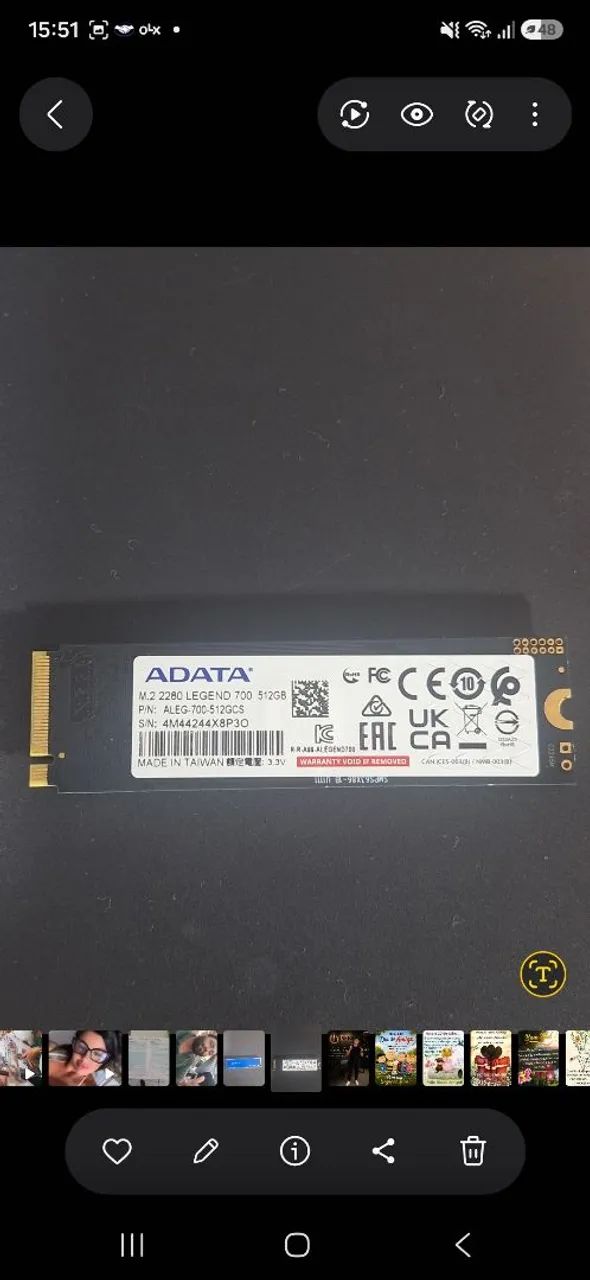 SSD M.2 2280 LEGEND - Foto 2