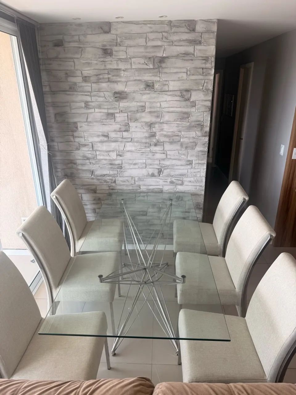 Mesa jantar com seis cadeiras  - Foto 2