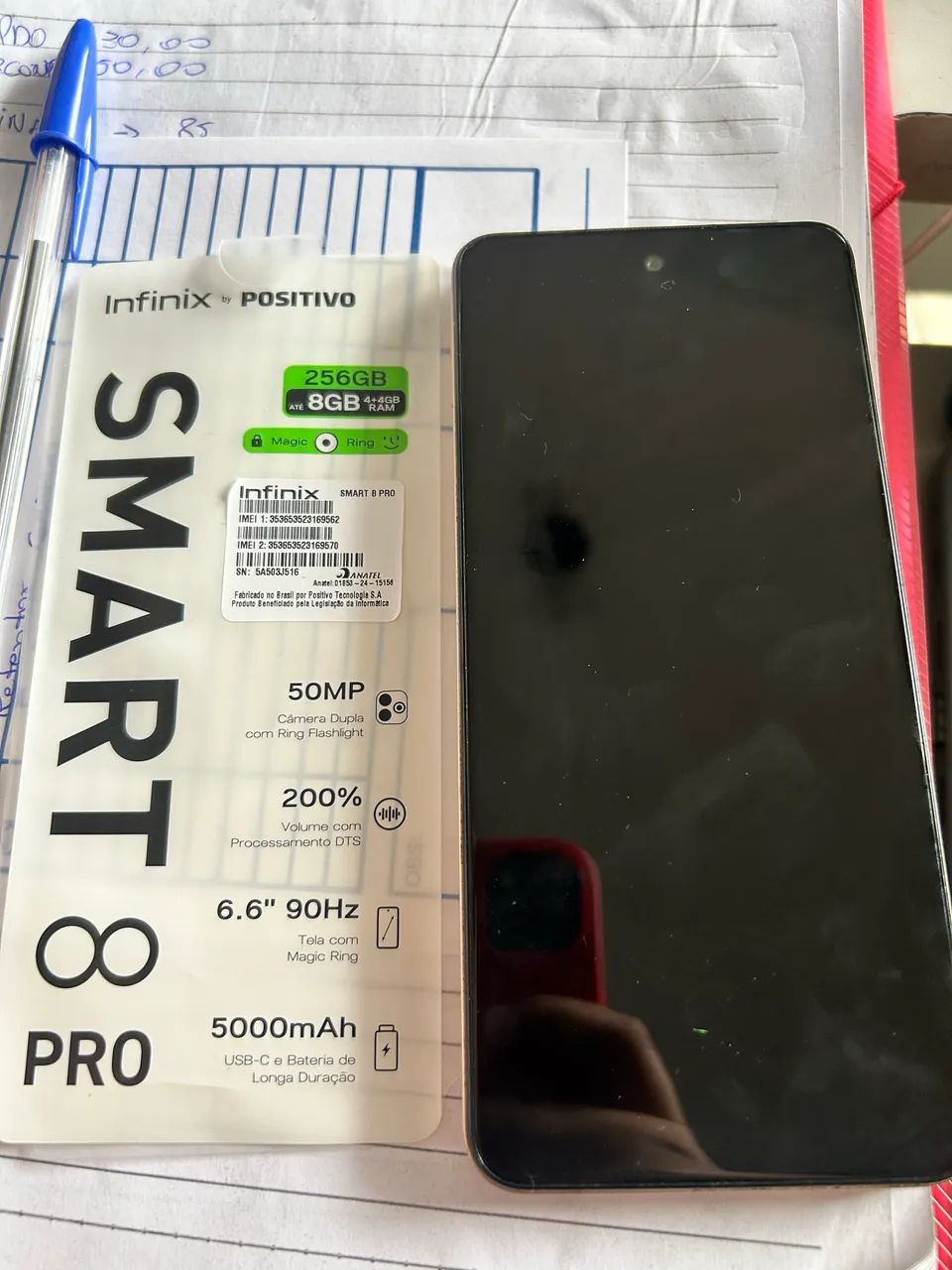 Smartphone Smart 8 PRO 256gb