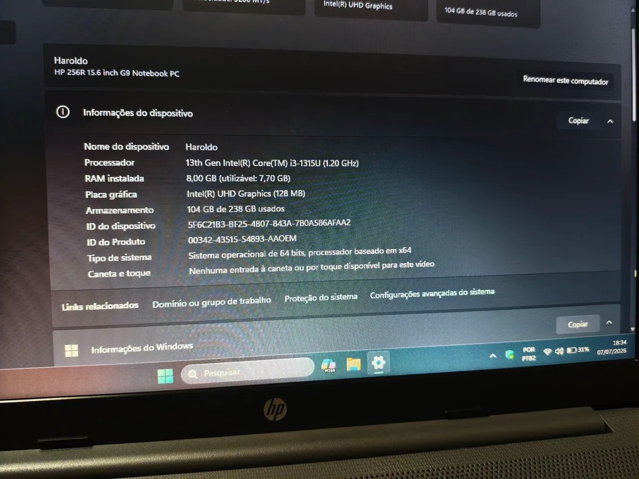 Notebook  - Foto 2