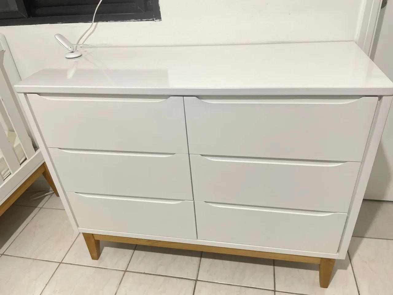 BERÇO+COMODA RILLER NOVO - Foto 2