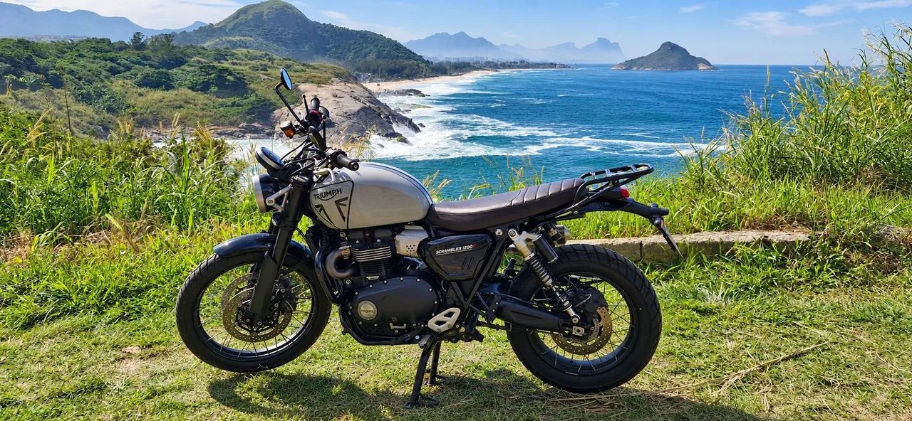 Triumph Scrambler 1200 X Equipada