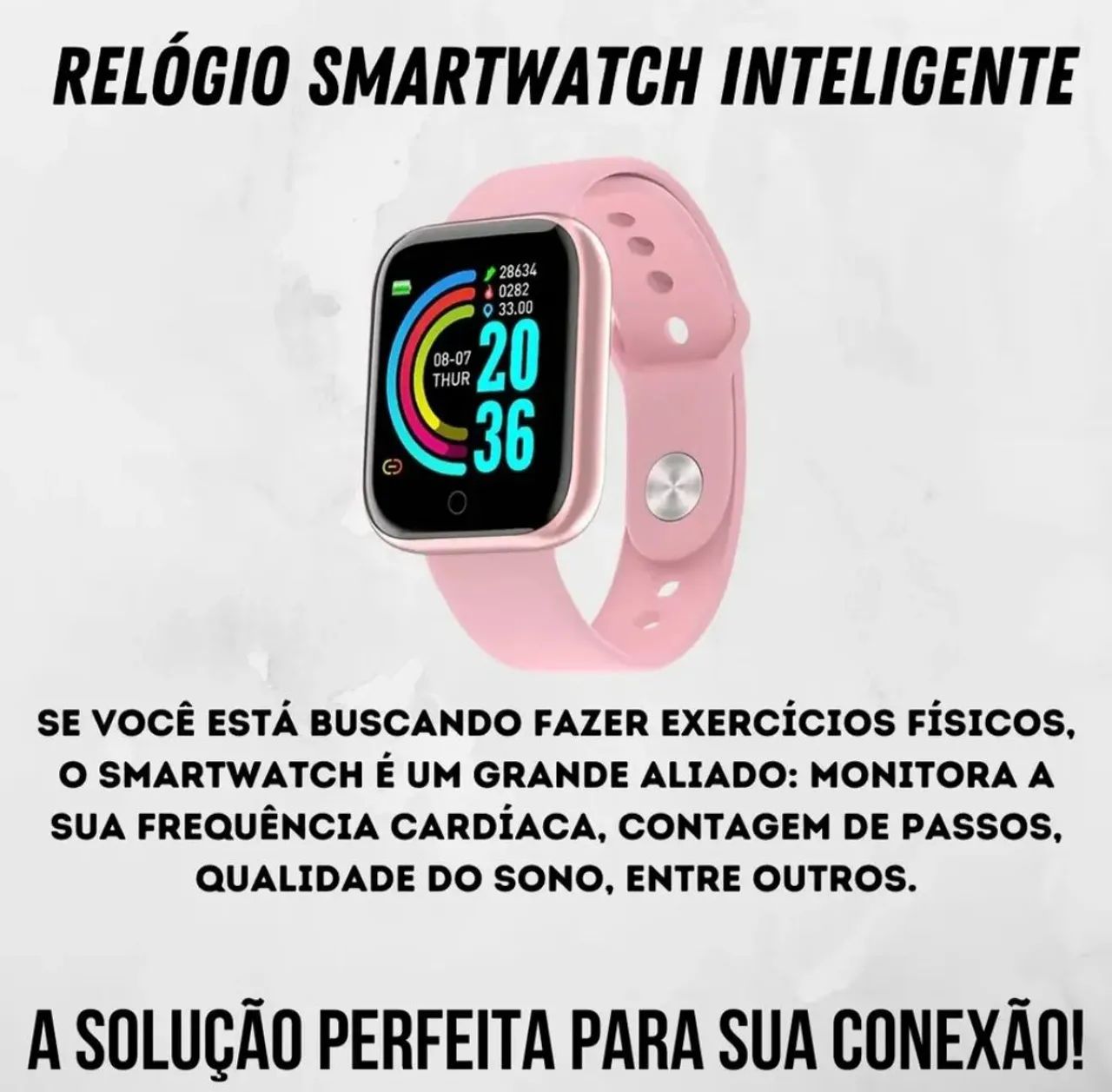 Relógio SmartWatch Inteligente  - Foto 4