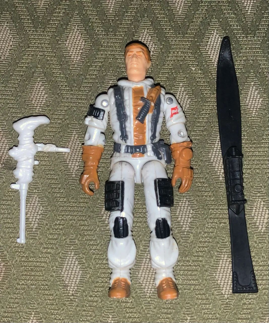 Gi Joe Blizzard Hasbro 1986 Action Figure Comandos em Ação    - Foto 2
