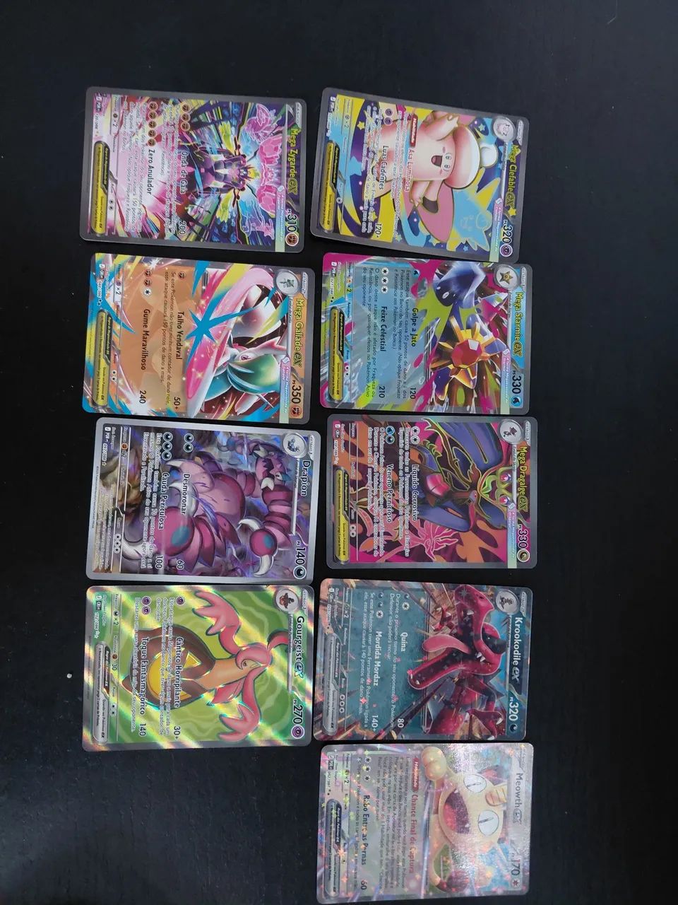 lote de cartas raras pokemon