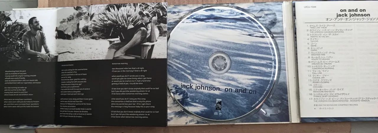 Cd Jack Johnson. On and On (importado/Japão. Sem obi/digipack) - Foto 4
