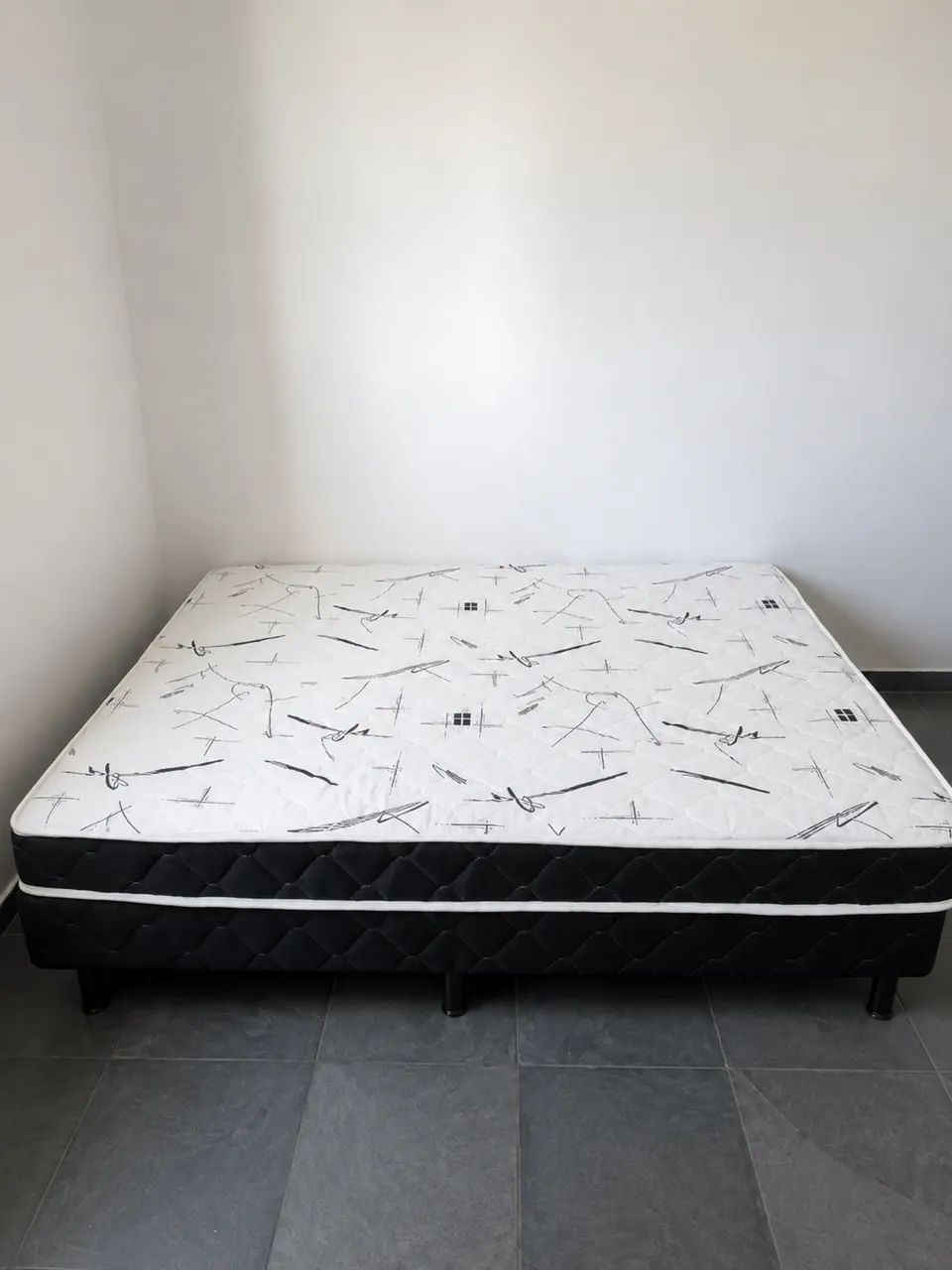Cama box conjugado e colchão 