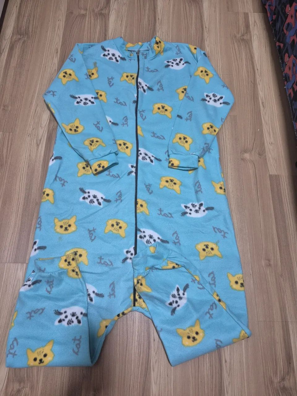 Pijama macacão de frio adulto