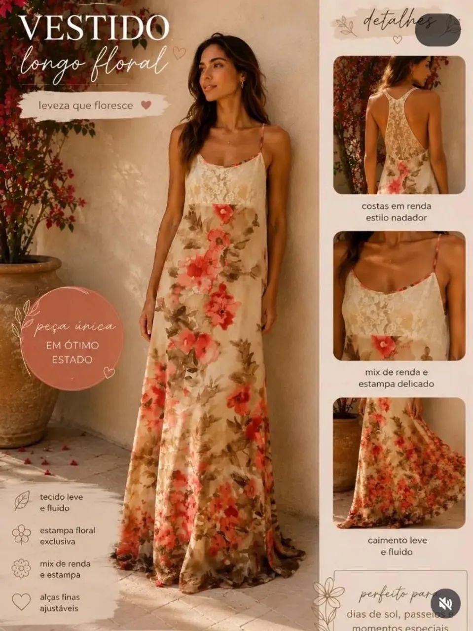 VESTIDO INNOCENCE (FLORAL)