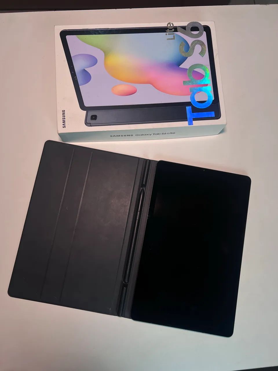 Tablet Samsung S6 Lite 128GB Seminovo  - Foto 2