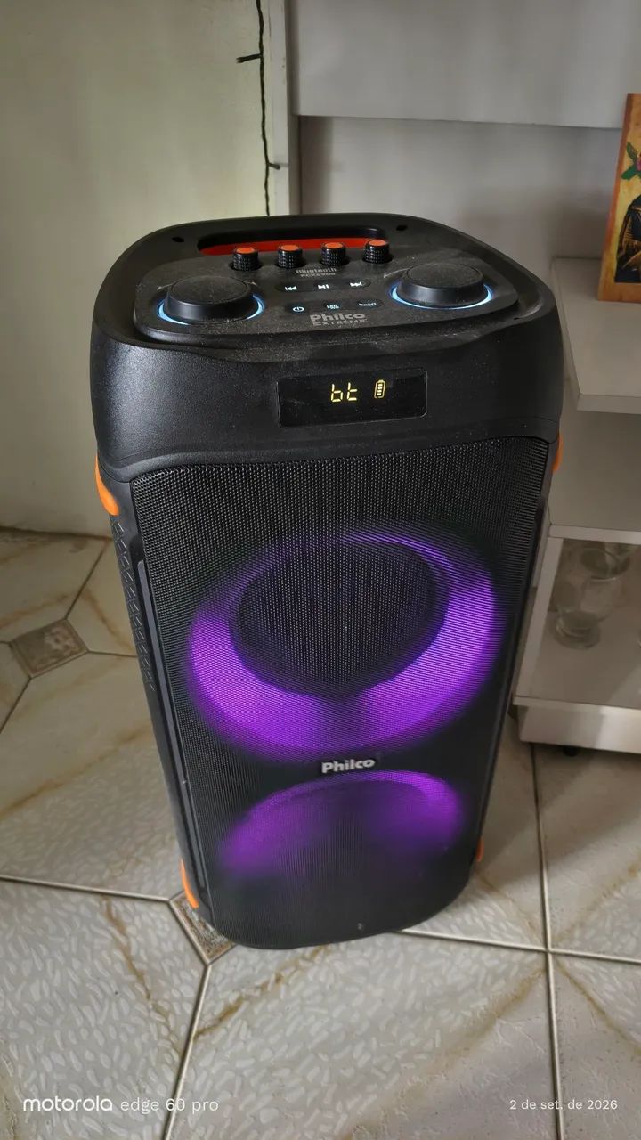 caixa de som Philco 1200w - Foto 2
