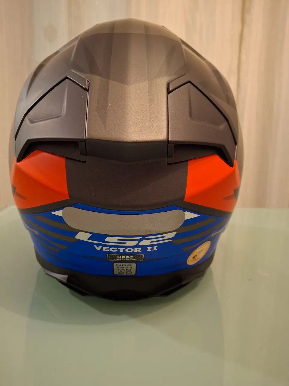 Capacete ls2 vector ll novo usado uma vez  - Foto 3