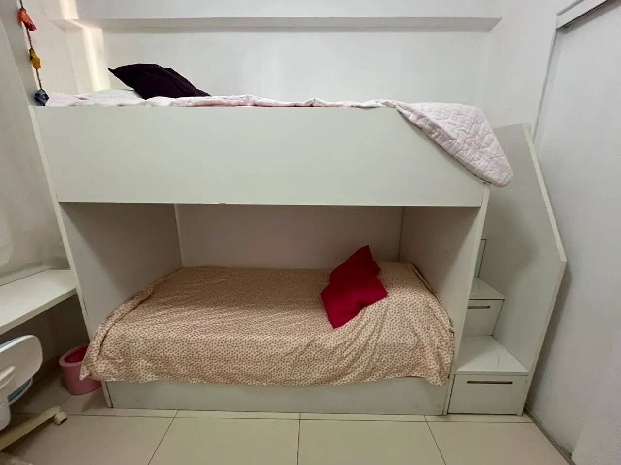Cama beliche+bicama Tok Stok + 2 colchões  - Foto 2
