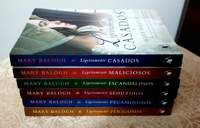 6 Livros da coleção " Os Bedwins" - Mary Balogh