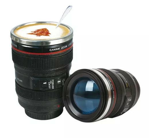 Copo Térmico com Lente Câmera x 12x R$ 6,99 x Entrega Grátis - Foto 2