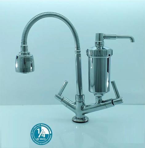 Torneira Gourmet Com Filtro 12x R$ 17,90 x Entrega Grátis x Garantia 3 m