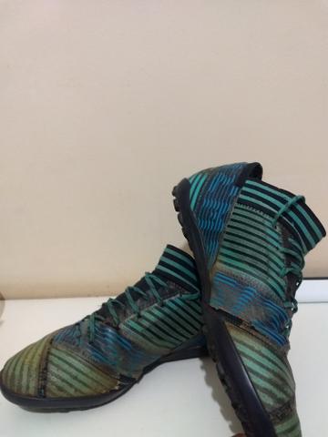 Chuteira Adidas Nemeziz society (usada) - Foto 4