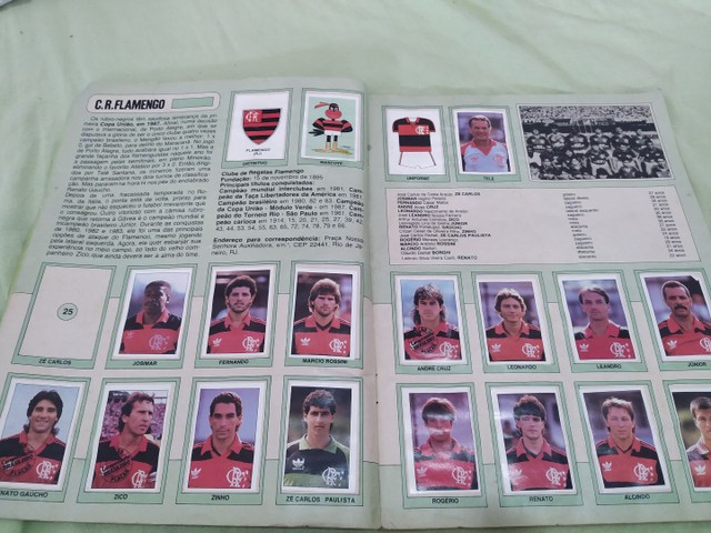 Álbum de figurinhas campeonato brasileiro 1989 - Foto 2