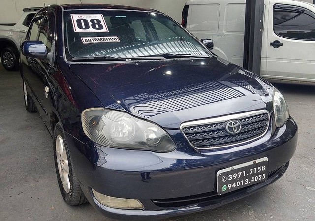 COROLLA 2007/2008 1.8 XLI 16V FLEX 4P AUTOMÁTICO