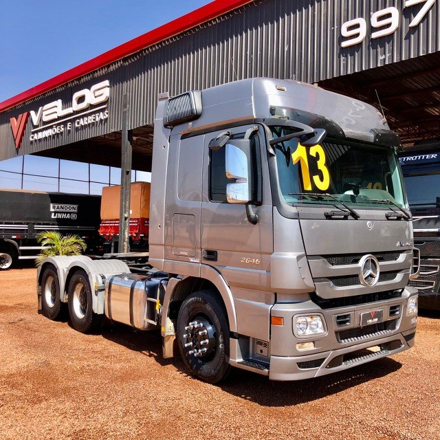 MB ACTROS 2646 ANO: 2012/13 6X4