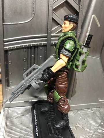 GI JOE EXCLUSIVE CONVENTION /LT. FALCON (v6) NIGHT FORCE COMMANDER  - Foto 3