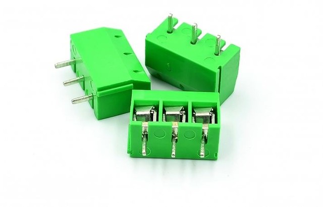 Borne (4 Unidaes) Kre 3 Vias Mini De Parafuso 5.08mm Kf-301 Verde COD-CP646 