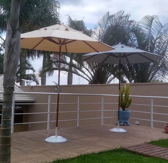 Kit ombrelone  e base  venda varejo e atacado  - Foto 6