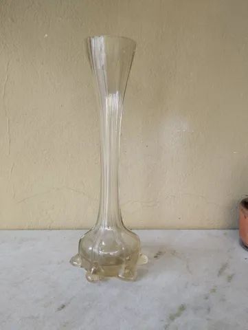 Vaso de vidro antigo 