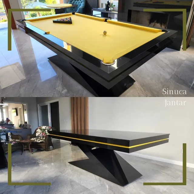 MESA DE SINUCA CLASSIC & PING PONG 2 EM 1 – SNOOKER BOENG