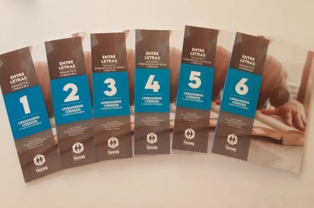 Material Hexag 2022 - Linguagens (6 volumes)