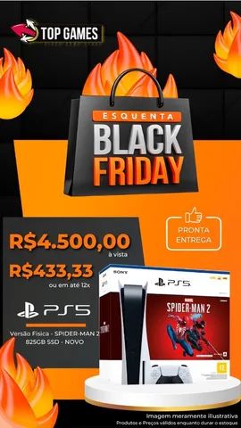 PlayStation: ofertas de jogos para PS4 e PS5 no esquenta da Black