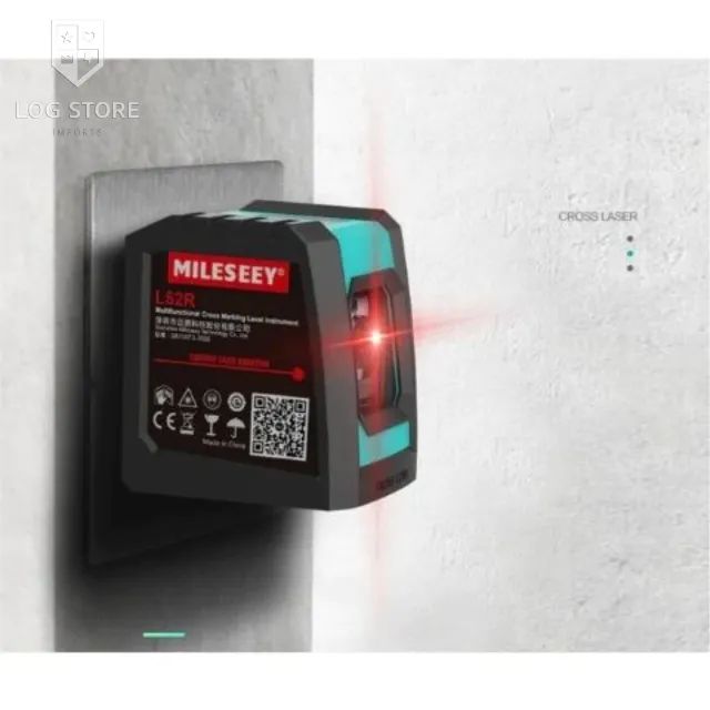 Nível a Laser Profissional Mileseey L52R, Linha Vermelha, Com bolsa Alça e Pilhas Original
