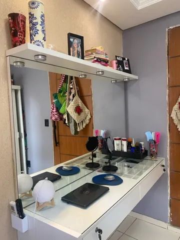 Penteadeira mais mesa de estudo64962186332673121