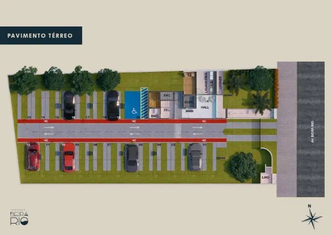 repasso apartamento com 1 quarto suíte edifício terraço beira rio na madalena - Foto 9