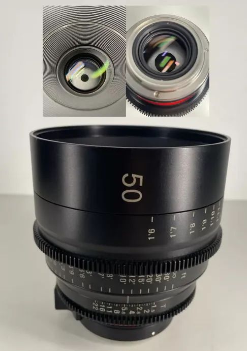 Jogo De 8 Lentes Cinema Xeen + Case + Adaptador Anamórfico - Foto 3