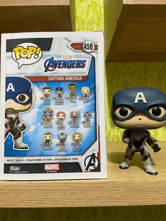 Funko Capitão América na caixa - Foto 3