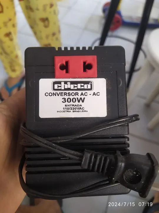 Conversor de Tensão Chicco 300W - Foto 2