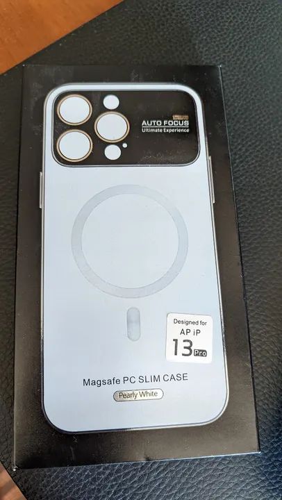 Magsafe pc slim case 13 pro - Branco - Foto 5