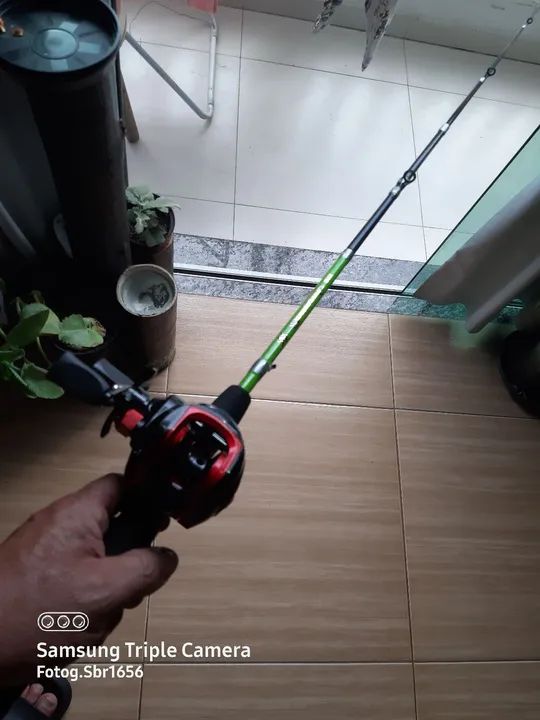 Kit ultra Light Sougayland carretilha - Foto 4