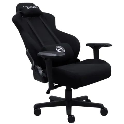 Cadeira Gamer PCYes Mad Racer V8 Turbo Black - WZetta - Foto 4