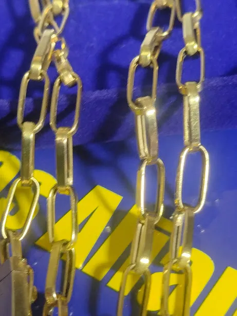 6x sem Juros - Cordão Baquert Ouro 18 Kilates 16.40 Gramas 5.5 mm 65 Cm Oco