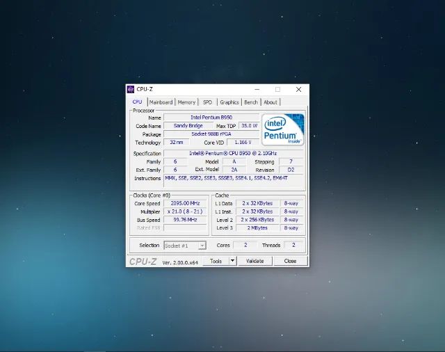 Processador Intel Pentium B950 2.1ghz Hm65 Rpga988b - Foto 5