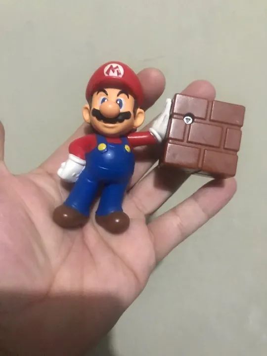 BONECO SUPER MÁRIO COLEÇÃO SÓ 140 REAIS 