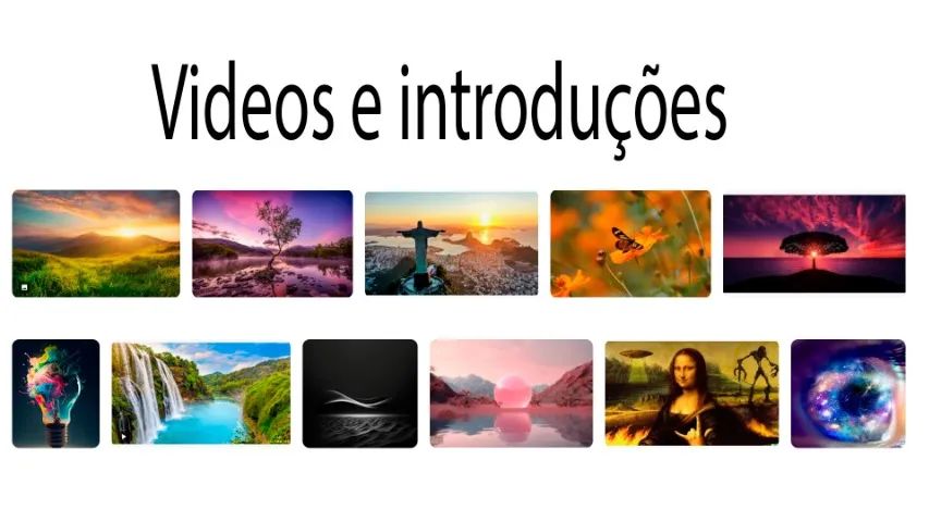Edição de videos e intros para seus videos.