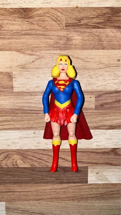 Boneco Super Powers - Supergirl (impressão 3d)
