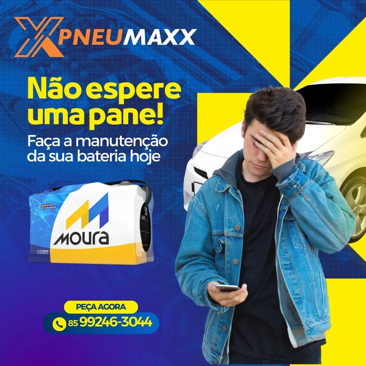 BATERIAS NOVAS COM ENTREGA GRÁTIS!
