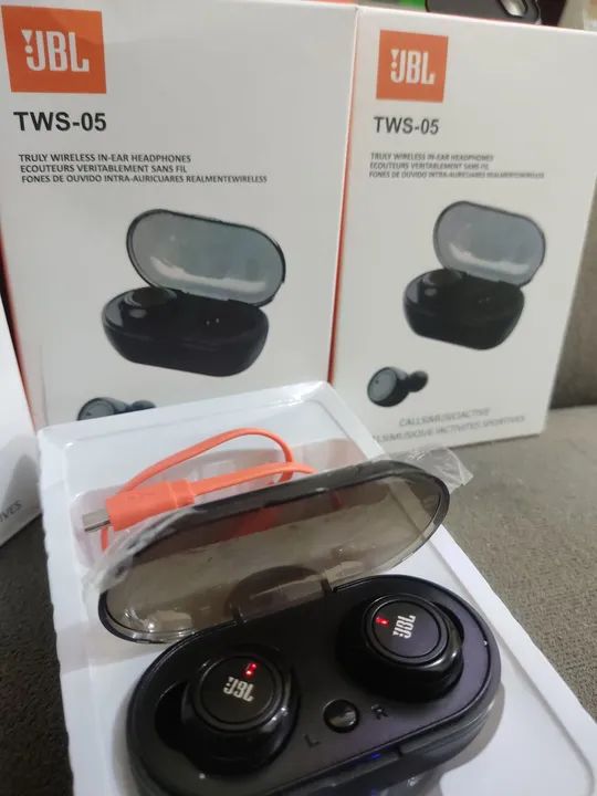 Fone de Ouvido JBL TWS-05 - Novo
