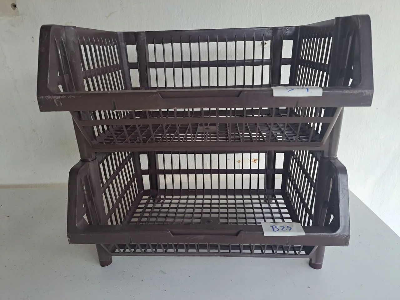  Cestos empilhaveis organizador 